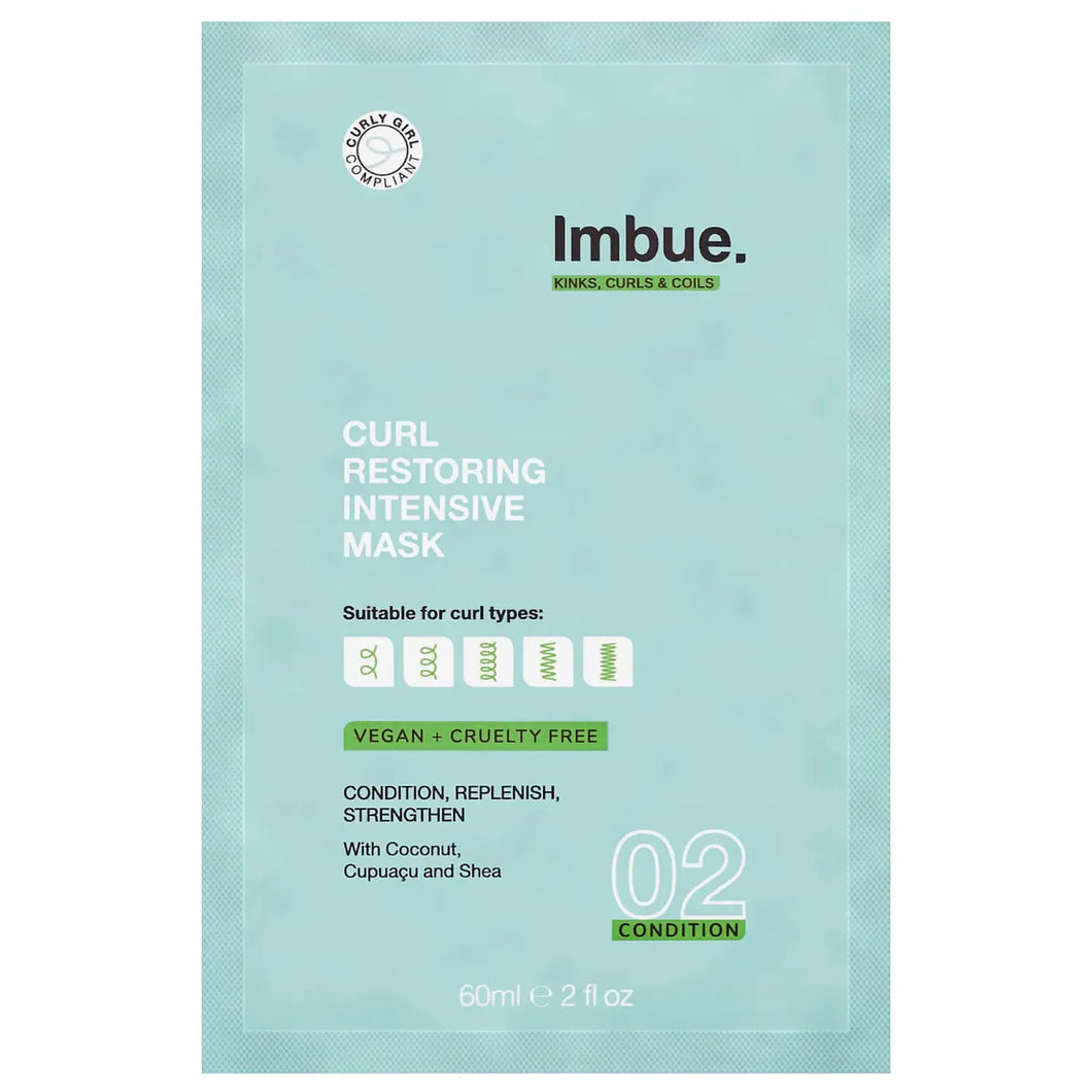 Imbue Curl Restoring Intensive Mask Sachet